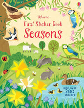 Load image into Gallery viewer, Usborne First Sticker Book - SEASONS