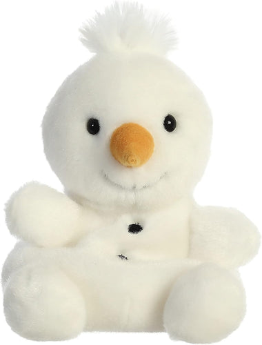 Aurora® Adorable Palm Pals™ Froyo Snowman Stuffed Animal - Pocket-Sized Fun - On