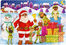 Load image into Gallery viewer, Upbounders Kids Christmas Floor Puzzle - Santa&#39;s Helper, 48 pieces