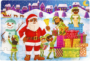 Upbounders Kids Christmas Floor Puzzle - Santa's Helper, 48 pieces