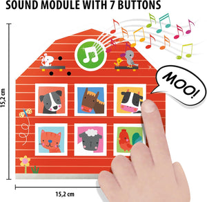 Headu First Animal Sounds Montessori - Explore, Listen & Learn!