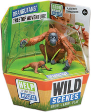 Load image into Gallery viewer, PlayMonster - Wild Scenes: Orangutans’ Treetop Adventure Grow &amp; Play Kit