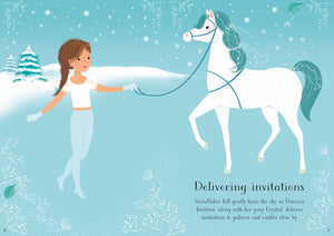 Usborne - Little Sticker Dolly Dressing Activity Book: SNOW PRINCESS