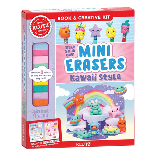 Make Your Own Mini Erasers Kawaii Style - Klutz