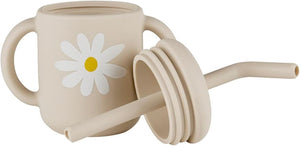 Stephan Baby Soft Silicone Sippy Cup - Daisy Tumbler, 4 oz.