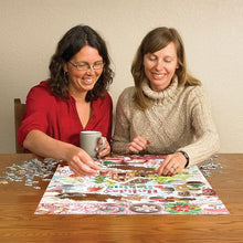 Load image into Gallery viewer, Cobble Hill 1000 Piece Puzzle - Holiday Baking (Poster Included)