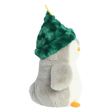 Load image into Gallery viewer, Aurora Pompom Holiday Penguin Plush - Festive Hat, 12&quot;