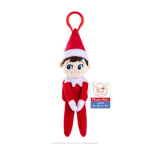 Load image into Gallery viewer, The Elf on The Shelf - Plushee Pals Mini Clip-on Set of 4: Classic Light Boy &amp; Girl, Dark Boy &amp; Girl