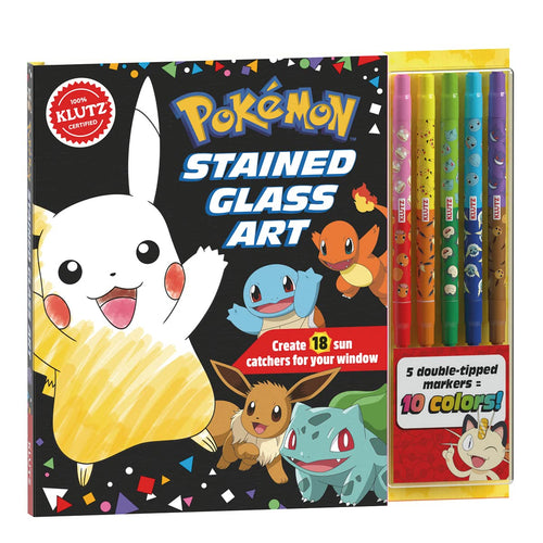 Klutz Pokémon Stained Glass Art Craft Kit