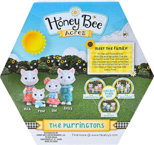 Honey Bee Acres Purringtons Cat Family