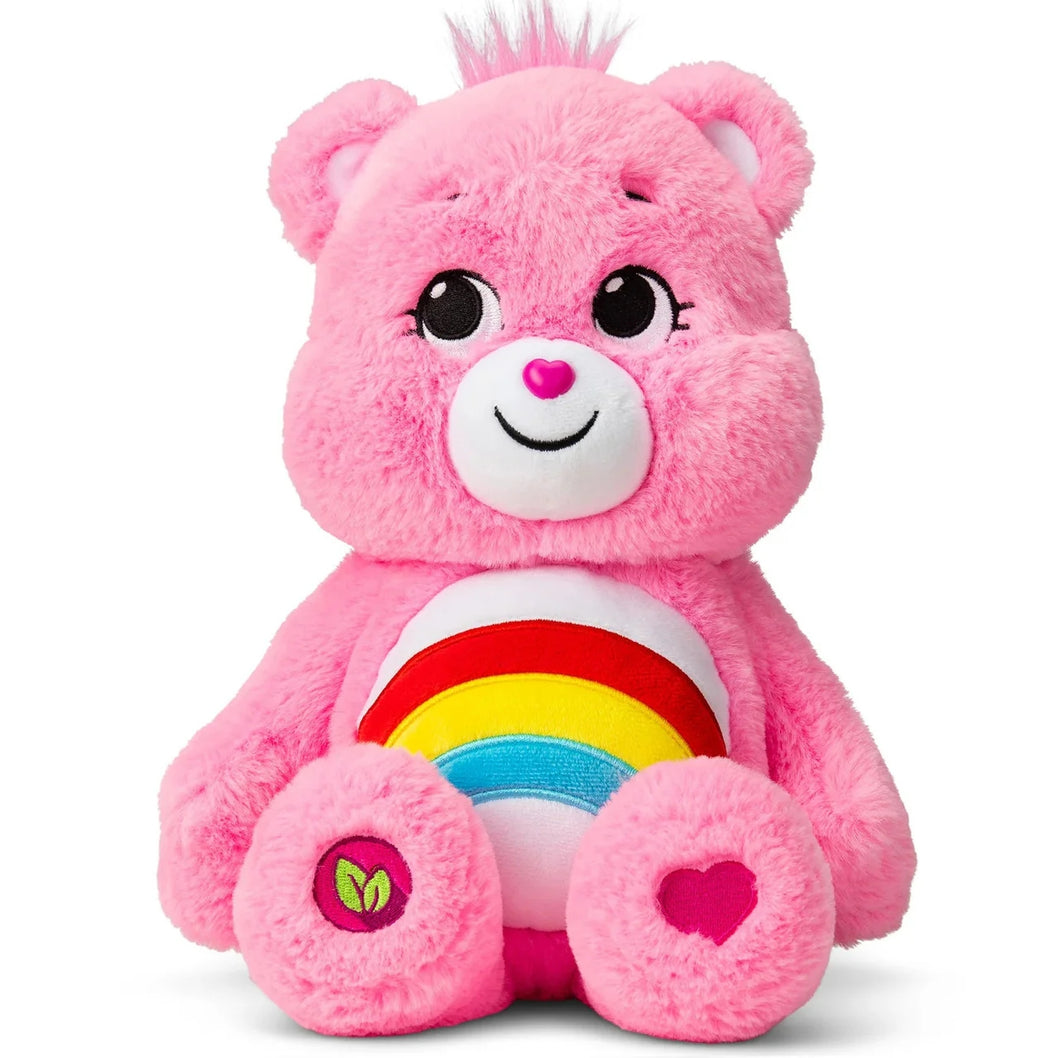Schylling - Care Bears Eco Bean Plush - Cheer Bear, 9