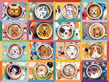 Load image into Gallery viewer, Cobble Hill 275 Piece Jigsaw Puzzle - Puppy Lattes (Poster Included), Extra-Large Pieces