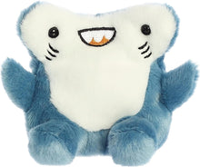 Load image into Gallery viewer, Aurora Palm Pals - Sea Creatures Set of 4: Huddleston Hammerhead Shark, Flapjack Stingray, Treasure Starfish, Snippy Crab with Drawstring Bag