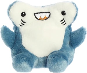Aurora Palm Pals - Sea Creatures Set of 4: Huddleston Hammerhead Shark, Flapjack Stingray, Treasure Starfish, Snippy Crab with Drawstring Bag