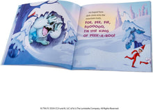 Load image into Gallery viewer, The Elf on the Shelf - SnoBiggie Bundle: Little Grunt Plush Yeti, Santa&#39;s North Pole Friends Activity Book, and Mini SnoBiggie Clip-On