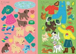 Usborne - Little Sticker Dolly Dressing Activity Book: PUPPIES