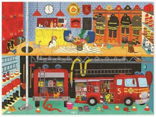 Load image into Gallery viewer, Crocodile Creek Fire Station Puzzle, 24-Pieces