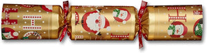 Robin Reed English Holiday Christmas Crackers - Racing Santa Ho Ho Ho, 6 Count
