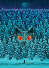 Load image into Gallery viewer, Cobble Hill 500 Piece Jigsaw Puzzle - Be Wary the Silent Night (Poster Included)