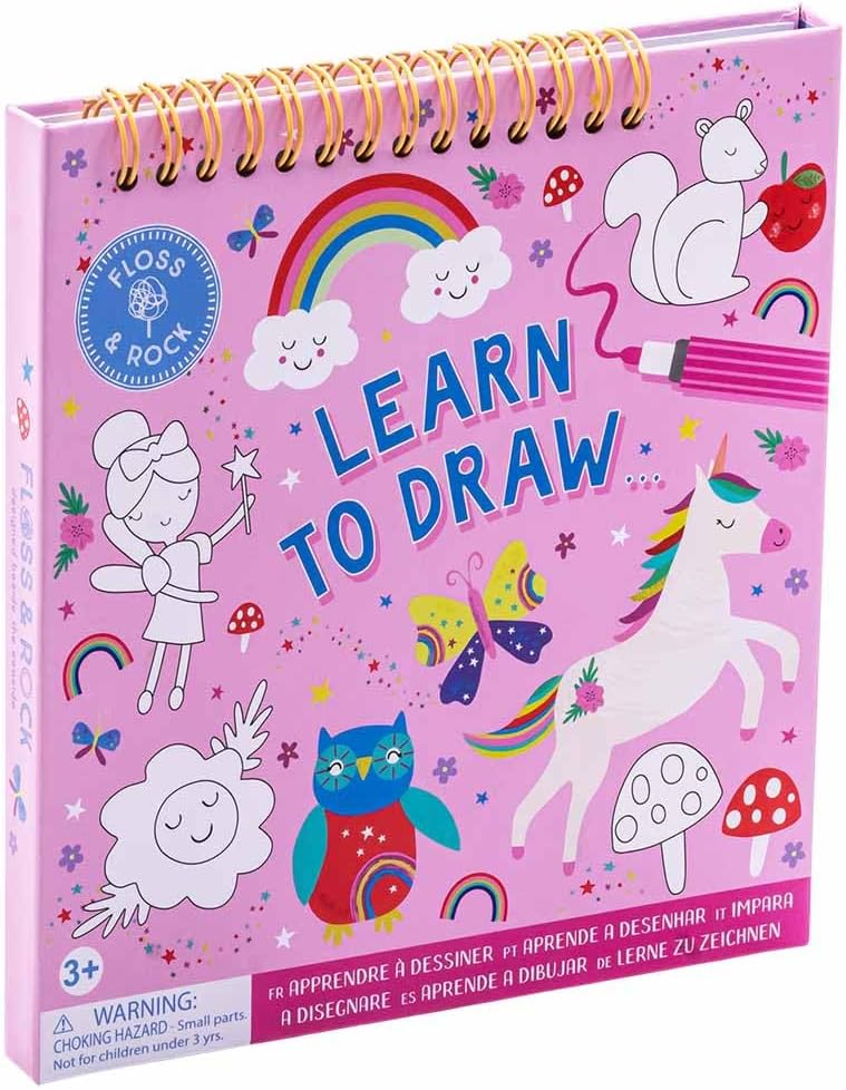 Floss & Rock Rainbow Fairy Learn to Draw Sketchbook