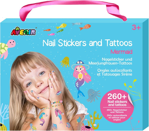 Avenir - Nail Stickers and Tattoos: MERMAIDS