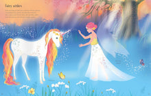 Load image into Gallery viewer, Usborne - Sticker Dolly Dressing Activity Book: RAINBOW UNICORNS