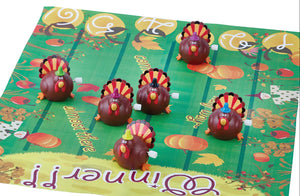 Robin Reed English Holiday Thanksgiving Crackers - Racing Turkeys, 6 Count