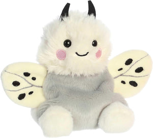 Aurora® Adorable Palm Pals™ Astra Moth™ Stuffed Animal - Pocket-Sized Play - Collectable Fun - White 5 Inches