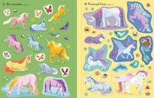 Load image into Gallery viewer, Usborne First Sticker Book - UNICORNS