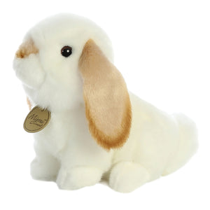 Aurora Miyoni 8" Lop Eared Rabbits Bundle: Grey Ears & Tan Ears