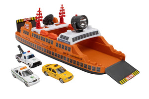 Daron New York Staten Island Ferry with 3 Vehicles