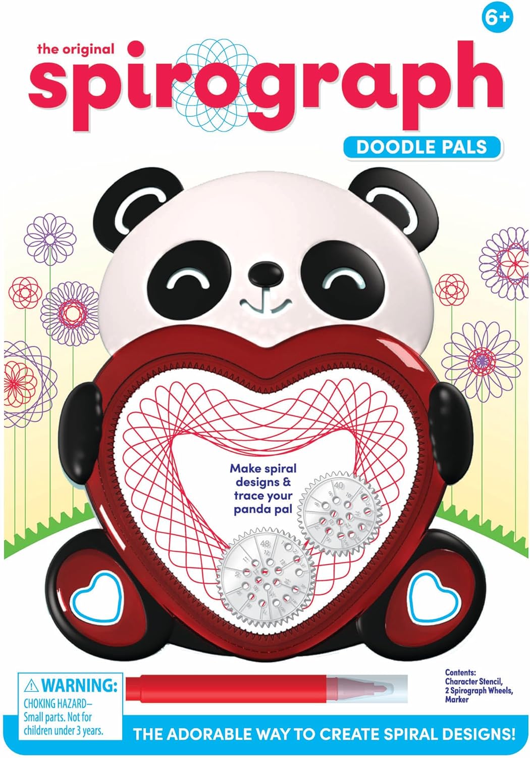 Spirograph Doodle Pals - Panda…