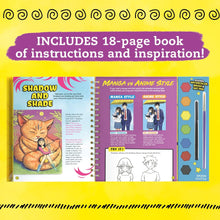 Load image into Gallery viewer, Klutz Activity Kit - Manga Art Class: Ink &amp; Paint the Anime Way