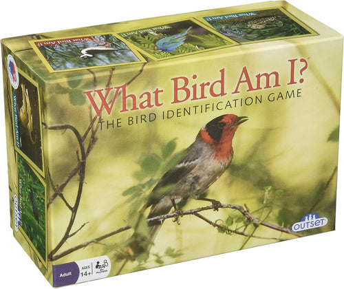 Outset Media What Bird Am I? – The Bird Identification Game – Contains 300 Cards for 2 or More Players Ages 14 and up