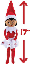 Load image into Gallery viewer, The Elf on the Shelf - Plushee Pals Bundle: New Boy &amp; Girl, Dark - 17&quot;