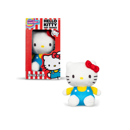 Schylling - Hello Kitty and Friends Micro Teenies: Hello Kitty (Blue on Yellow)
