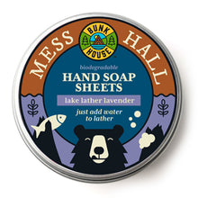 Load image into Gallery viewer, Bunkhouse Mess Hall Biodegradable Hand Soap Sheets