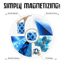 Load image into Gallery viewer, Shashibo Magnetic Puzzle Cube, Blue Planet