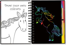 Load image into Gallery viewer, Super Scratch &amp; Sketch (Trace Along) Hardcover Spiral-Bound