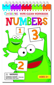 Numbers Wipe-Clean Workbook with Marker