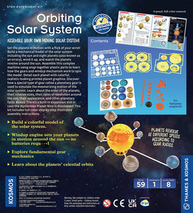 Thames & Kosmos Orbiting Solar System STEM Kit Build a Rotating Solar System Difficulty Level: Intermediate