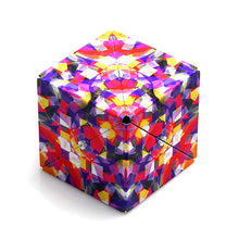 Load image into Gallery viewer, SHASHIBO Shape Shifting Box - Award-Winning, Patented Fidget Cube w/ 36 Rare Earth Magnets - Extraordinary 3D Magic Cube – Fidget Toy Transforms Into Over 70 Shapes (Confetti- Artist Series)