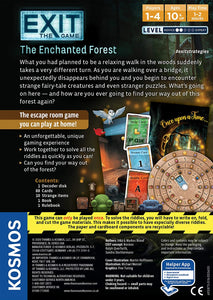 Thames & Kosmos Exit: The Game The Enchanted Forrest Escape Room Experience at Home