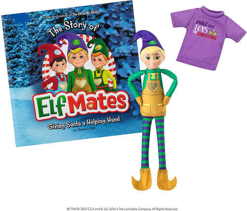 The Elf on the Shelf Elf Mates Toy Maker Combo, Includes Plush Elf and Storybook