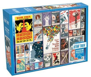 Cobble Hill 1000 Piece Puzzle - Star Trek: Classic Episodes - Sample Poster Included