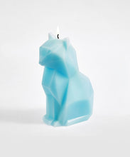 Load image into Gallery viewer, PyroPet Kisa Candle: Light Blue - Pomegranate and White Musk Scent