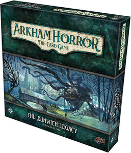 Arkham Horror The Card Game The Dunwich Legacy Deluxe EXPANSION | Horror Game | Mystery Game | Cooperative Card Game | Ages 14+ | 1-2 Players | Avg. Playtime 1-2 Hours