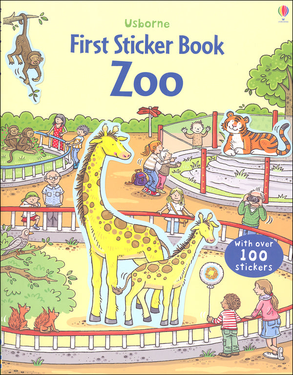 First Sticker Book Zoo Paperback