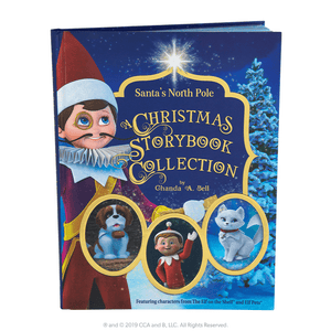 The Elf on the Shelf Santa's North Pole A Christmas Storybook Collection Hardcover Book