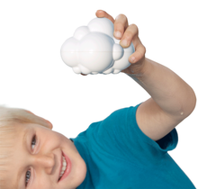 Load image into Gallery viewer, Fat Brain Toys - MOLUK Plui Weather Set - Rain Cloud and Sun Brush - Bathtub Toy